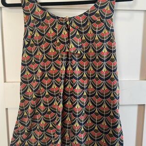 Banana Republic Geometric Retro Pattern Top